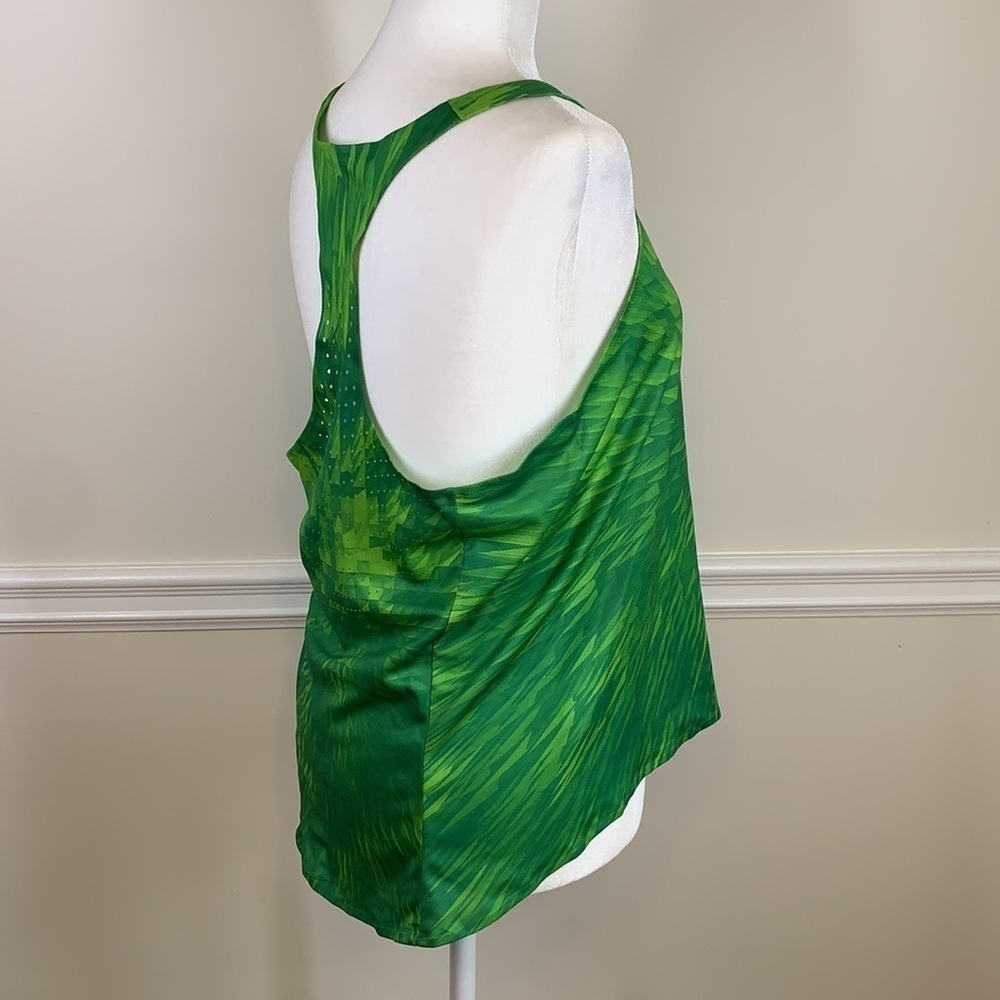 NIKE Racerback Green Tank Top M - Picture 6 of 9
